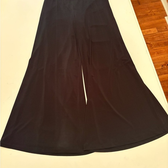 Shape FX Pants - Shape FX Black Wide-Leg Pants
